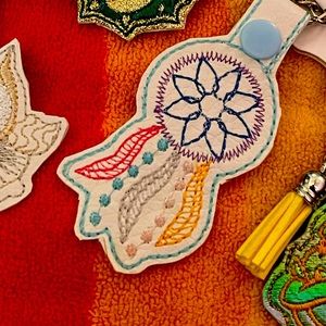 Dream catcher keychain